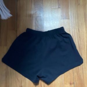 Black soffe shorts